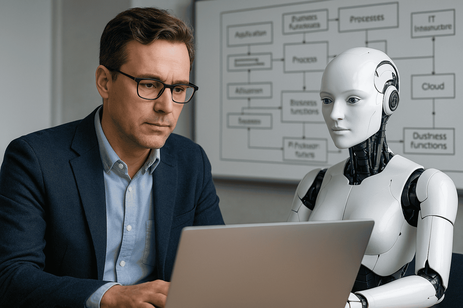 Samenwerking tussen architect en ai